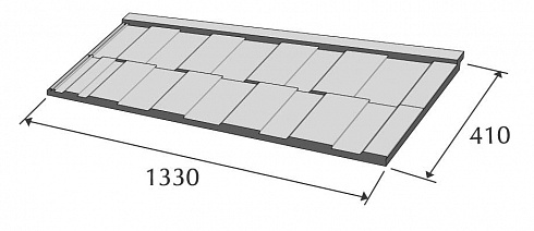 Композитная черепица Metrotile METROVIKSEN