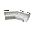 Угол желоба универсальный 135 Docke Lux 145x100